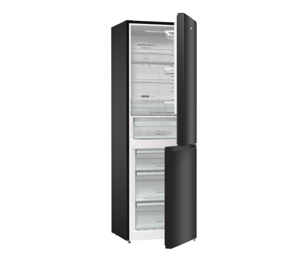 Lodówka Gorenje NRK619EABXL4 No Frost 185cm Czarna Komora Zero AdaptTech KitchenFit 300L - 1336206 - zdjęcie 3